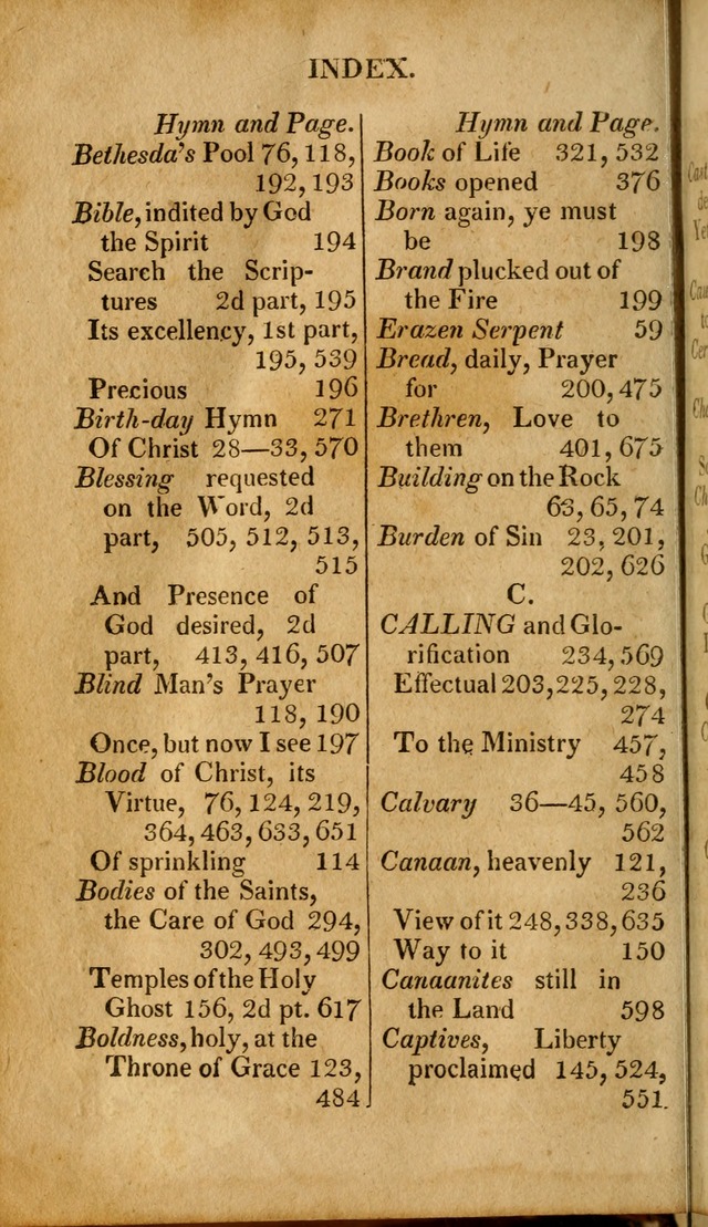 A New Selection of Nearly Eight Hundred Evangelical Hymns, from More than  200 Authors in England, Scotland, Ireland, & America, including a great number of originals, alphabetically arranged page 679