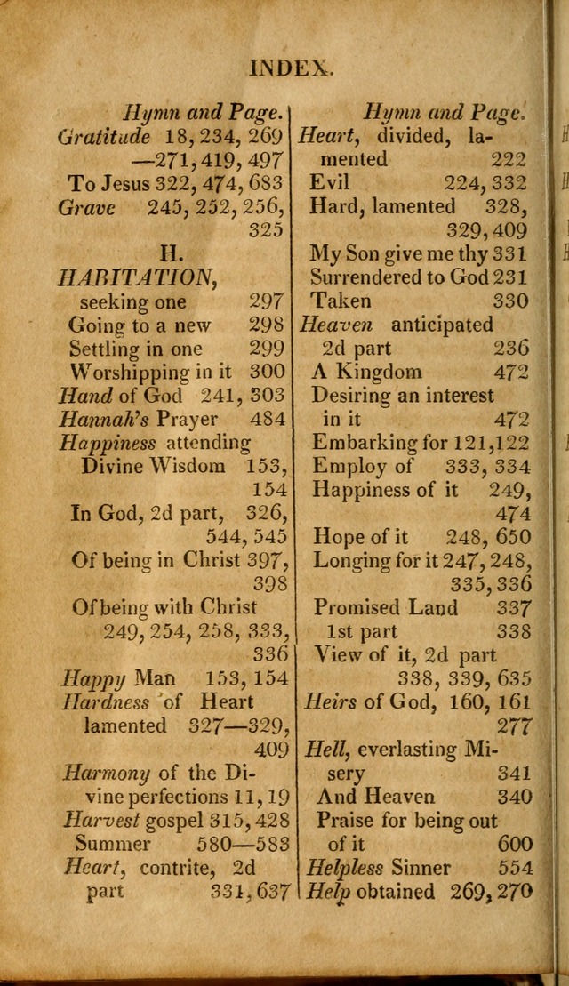 A New Selection of Nearly Eight Hundred Evangelical Hymns, from More than  200 Authors in England, Scotland, Ireland, & America, including a great number of originals, alphabetically arranged page 689