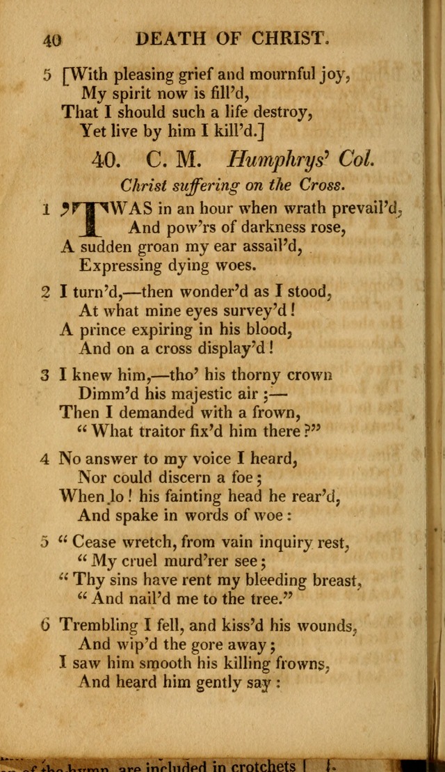 A New Selection of Nearly Eight Hundred Evangelical Hymns, from More than  200 Authors in England, Scotland, Ireland, & America, including a great number of originals, alphabetically arranged page 81