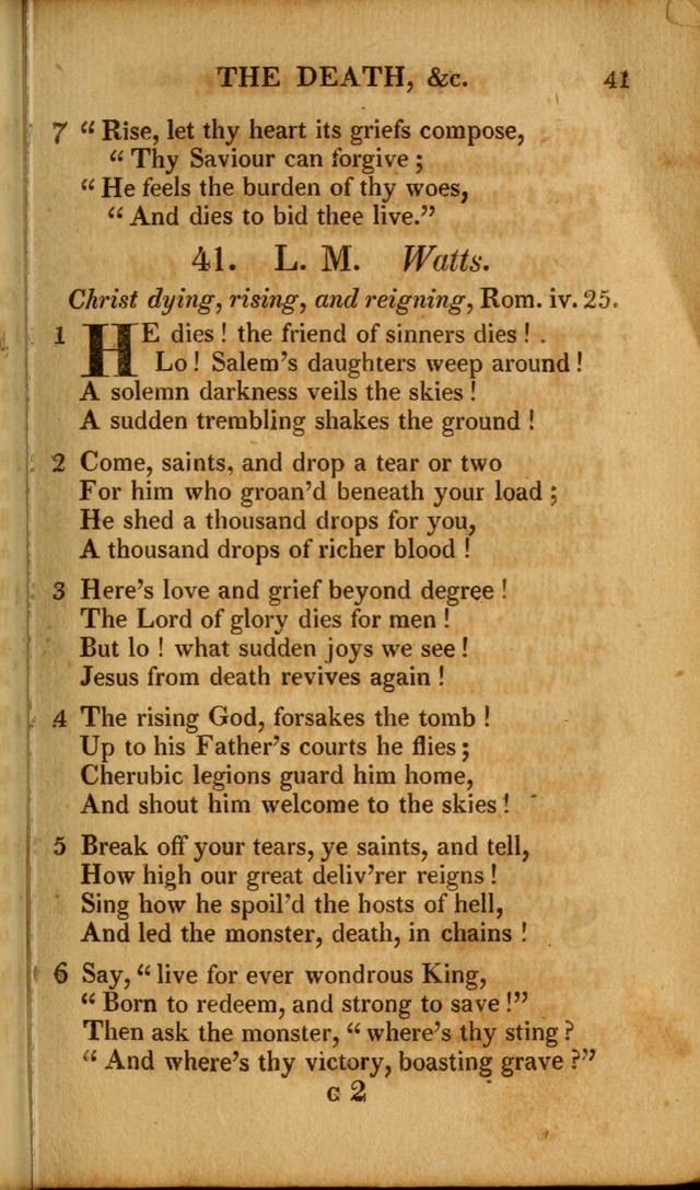 A New Selection of Nearly Eight Hundred Evangelical Hymns, from More than  200 Authors in England, Scotland, Ireland, & America, including a great number of originals, alphabetically arranged page 82