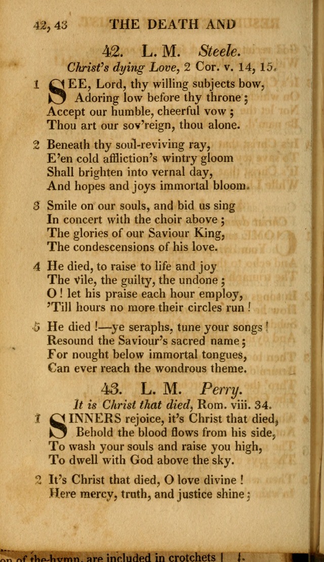 A New Selection of Nearly Eight Hundred Evangelical Hymns, from More than  200 Authors in England, Scotland, Ireland, & America, including a great number of originals, alphabetically arranged page 83