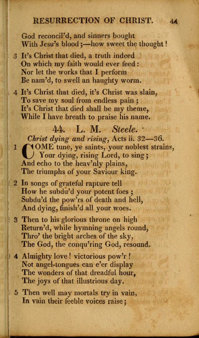 A New Selection of Nearly Eight Hundred Evangelical Hymns, from More than  200 Authors in England, Scotland, Ireland, & America, including a great number of originals, alphabetically arranged page 84