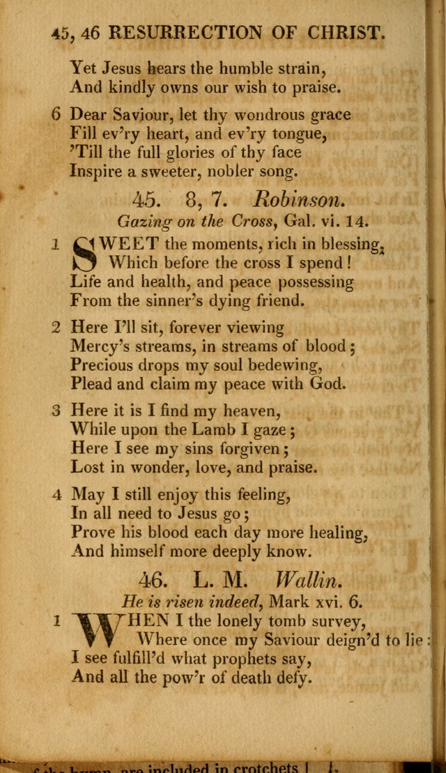 A New Selection of Nearly Eight Hundred Evangelical Hymns, from More than  200 Authors in England, Scotland, Ireland, & America, including a great number of originals, alphabetically arranged page 85