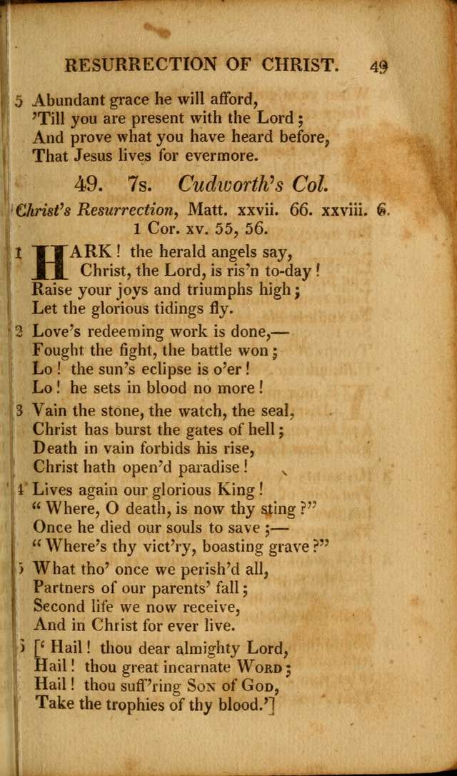 A New Selection of Nearly Eight Hundred Evangelical Hymns, from More than  200 Authors in England, Scotland, Ireland, & America, including a great number of originals, alphabetically arranged page 88