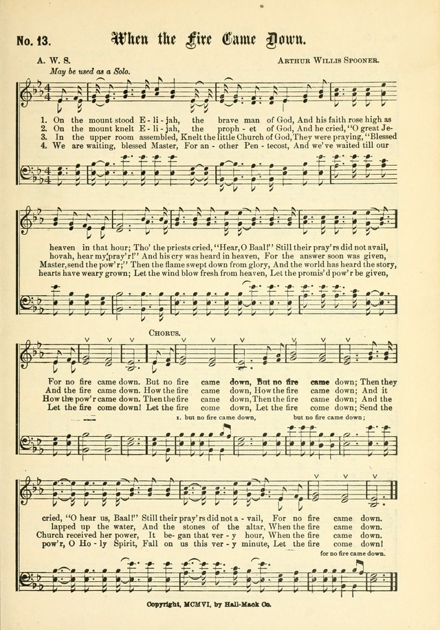 New Songs of the Gospel No. 3: for use in religious meetings page 11