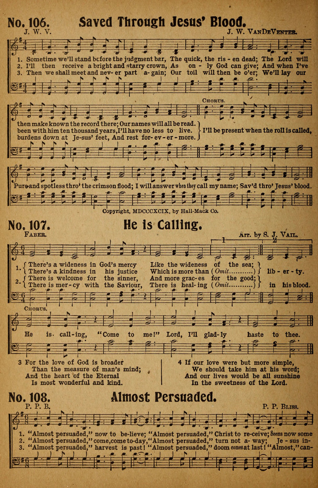 New Songs of Pentecost No. 2 page 100