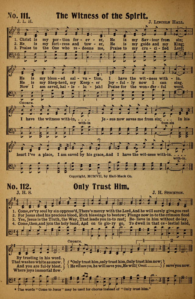 New Songs of Pentecost No. 2 page 102