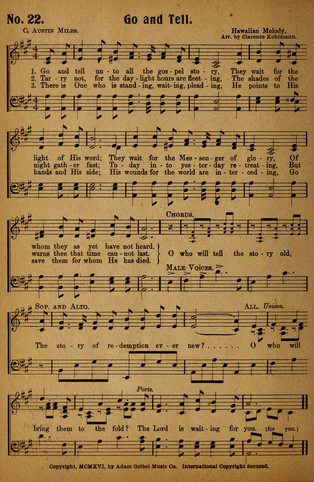 New Songs of Pentecost No. 2 page 22