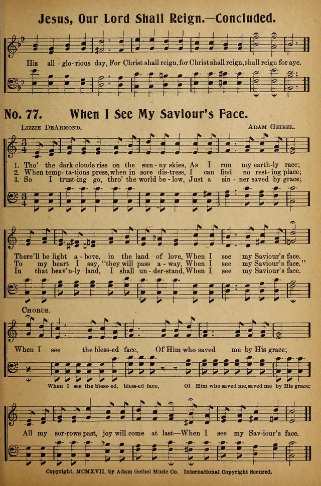 New Songs of Pentecost No. 2 page 77