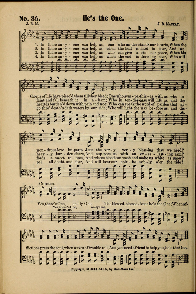 New Songs of Pentecost No. 3 page 85