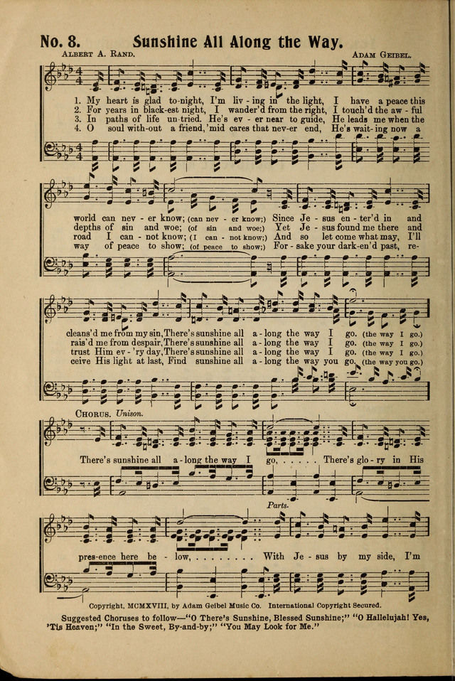 New Songs of Pentecost No. 3 page 9