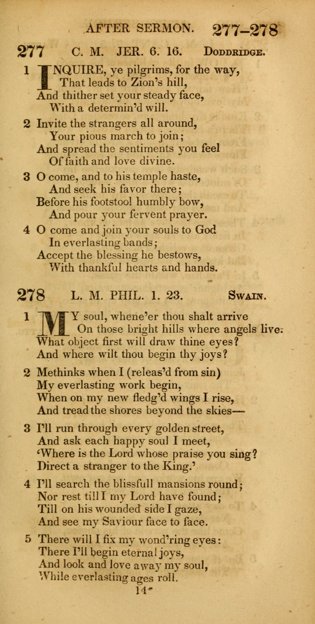 A New selection of Psalms, hymns, and spiritual songs, from the best authors: designed for the use of conference meetings, private circles, and congregations page 168