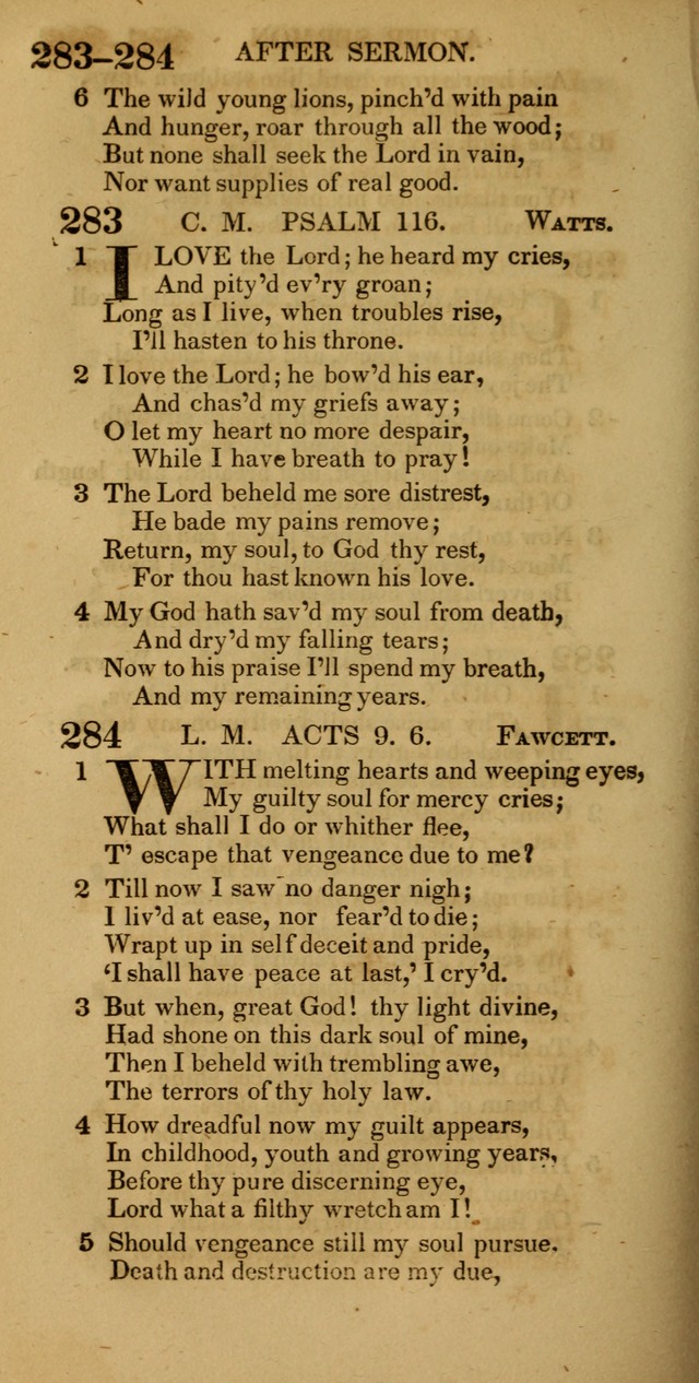 A New selection of Psalms, hymns, and spiritual songs, from the best authors: designed for the use of conference meetings, private circles, and congregations page 171