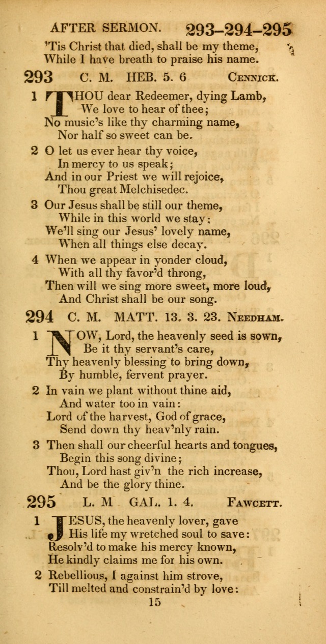 A New selection of Psalms, hymns, and spiritual songs, from the best authors: designed for the use of conference meetings, private circles, and congregations page 176