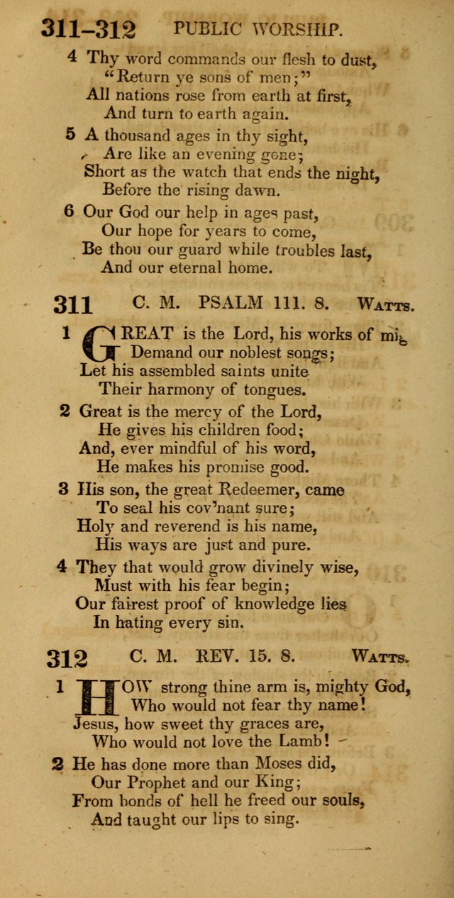 A New selection of Psalms, hymns, and spiritual songs, from the best authors: designed for the use of conference meetings, private circles, and congregations page 185