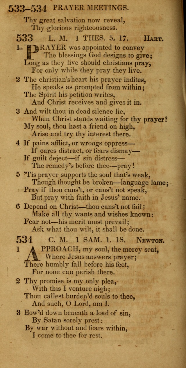 A New selection of Psalms, hymns, and spiritual songs, from the best authors: designed for the use of conference meetings, private circles, and congregations page 299