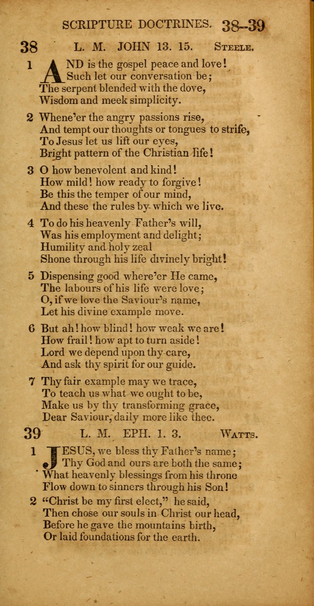 A New selection of Psalms, hymns, and spiritual songs, from the best authors: designed for the use of conference meetings, private circles, and congregations page 38