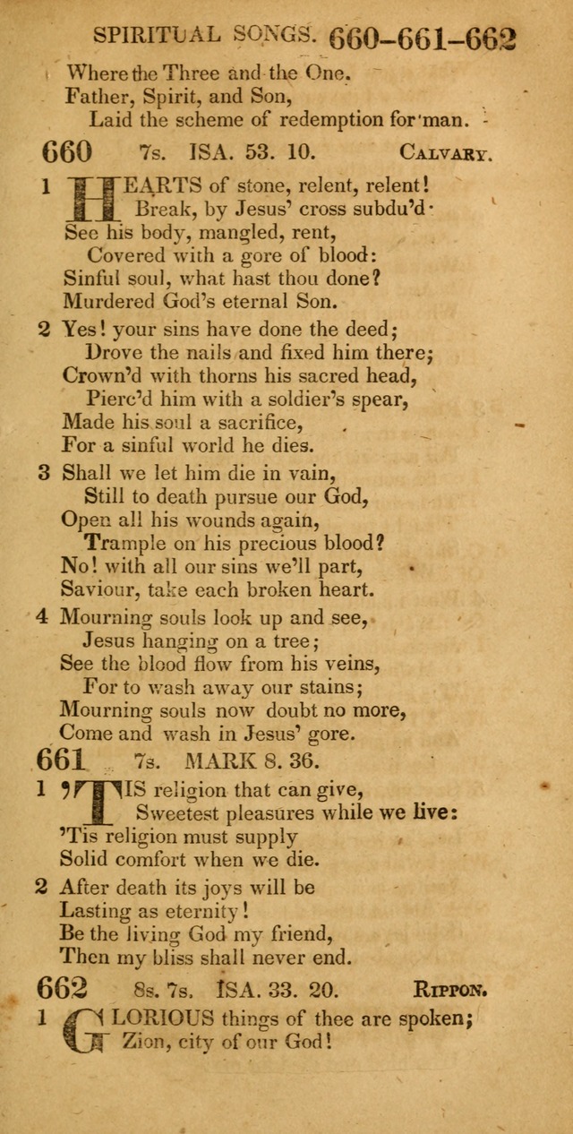 A New selection of Psalms, hymns, and spiritual songs, from the best authors: designed for the use of conference meetings, private circles, and congregations page 388