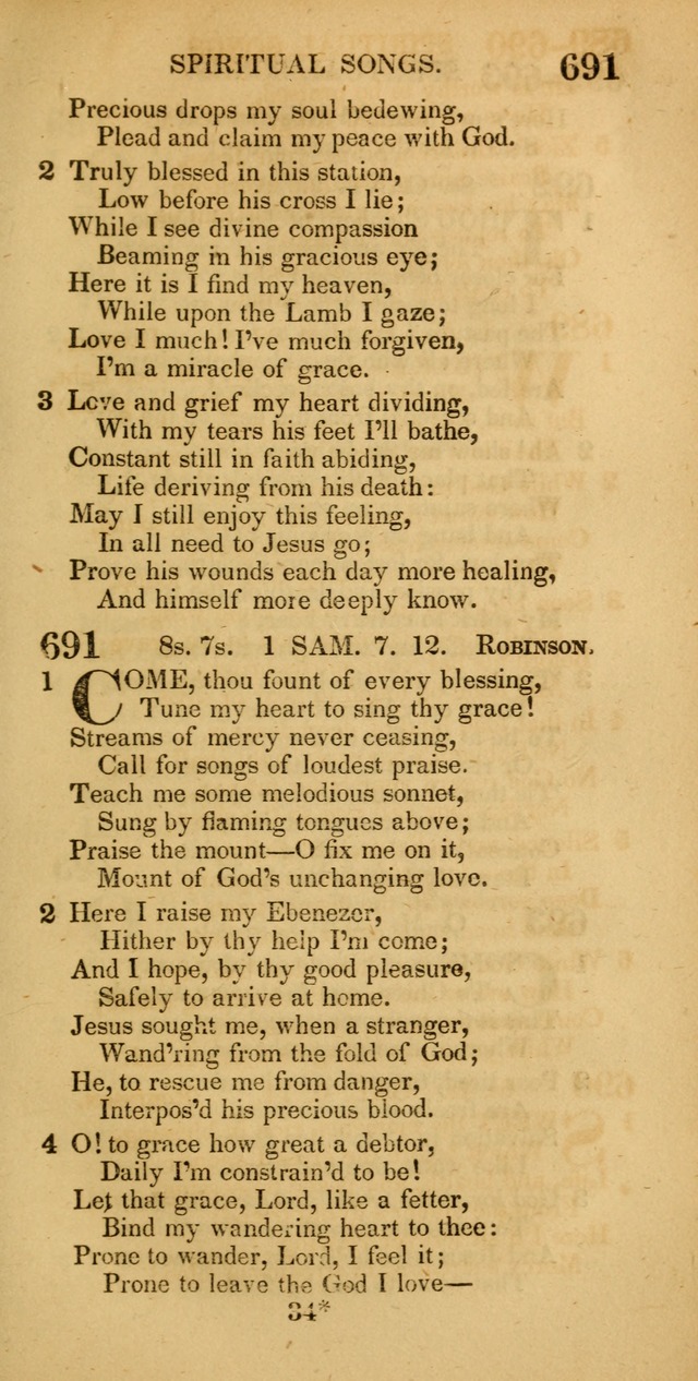 A New selection of Psalms, hymns, and spiritual songs, from the best authors: designed for the use of conference meetings, private circles, and congregations page 408