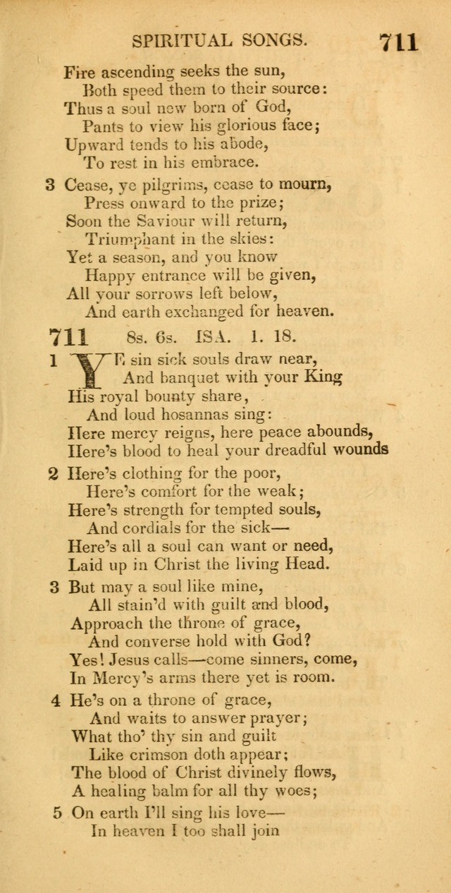 A New selection of Psalms, hymns, and spiritual songs, from the best authors: designed for the use of conference meetings, private circles, and congregations page 422