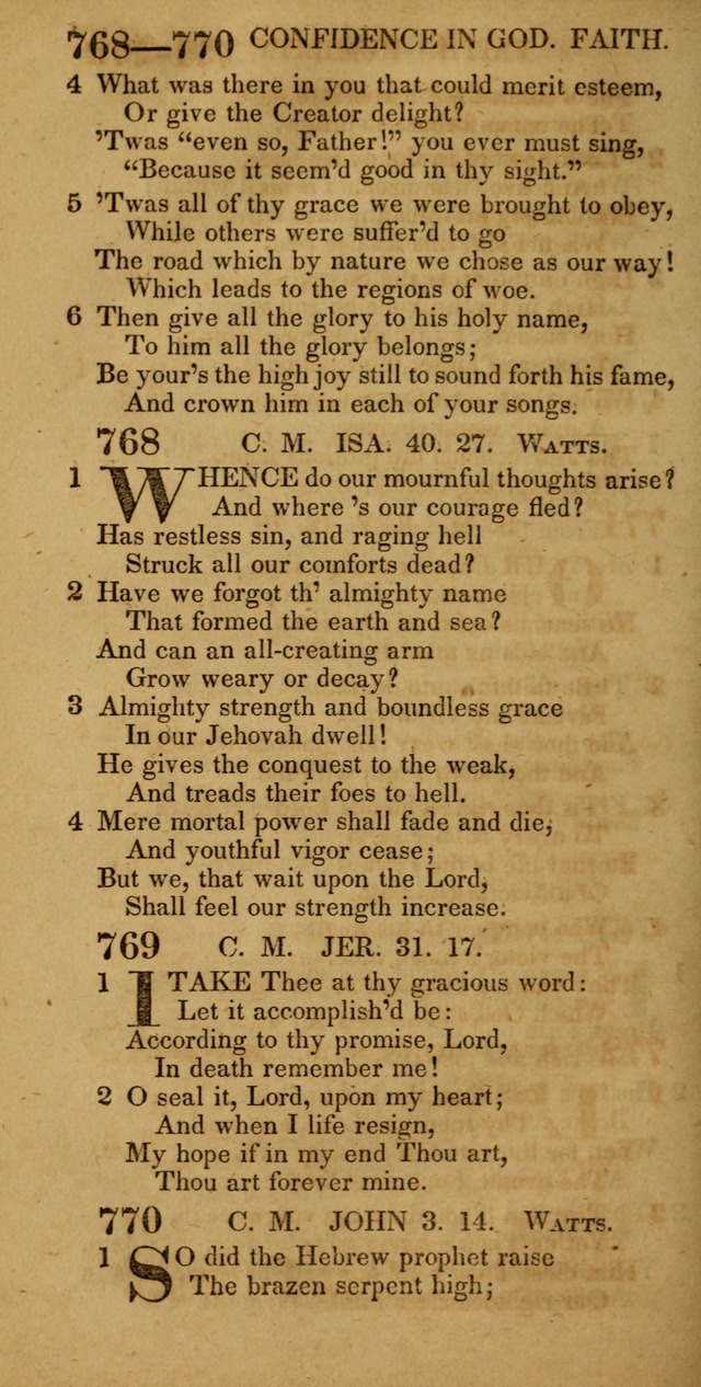 A New selection of Psalms, hymns, and spiritual songs, from the best authors: designed for the use of conference meetings, private circles, and congregations page 451