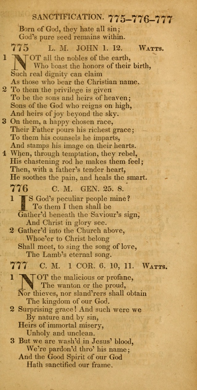 A New selection of Psalms, hymns, and spiritual songs, from the best authors: designed for the use of conference meetings, private circles, and congregations page 454