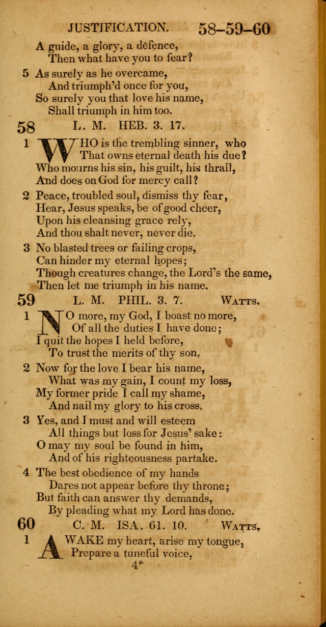 A New selection of Psalms, hymns, and spiritual songs, from the best authors: designed for the use of conference meetings, private circles, and congregations page 48