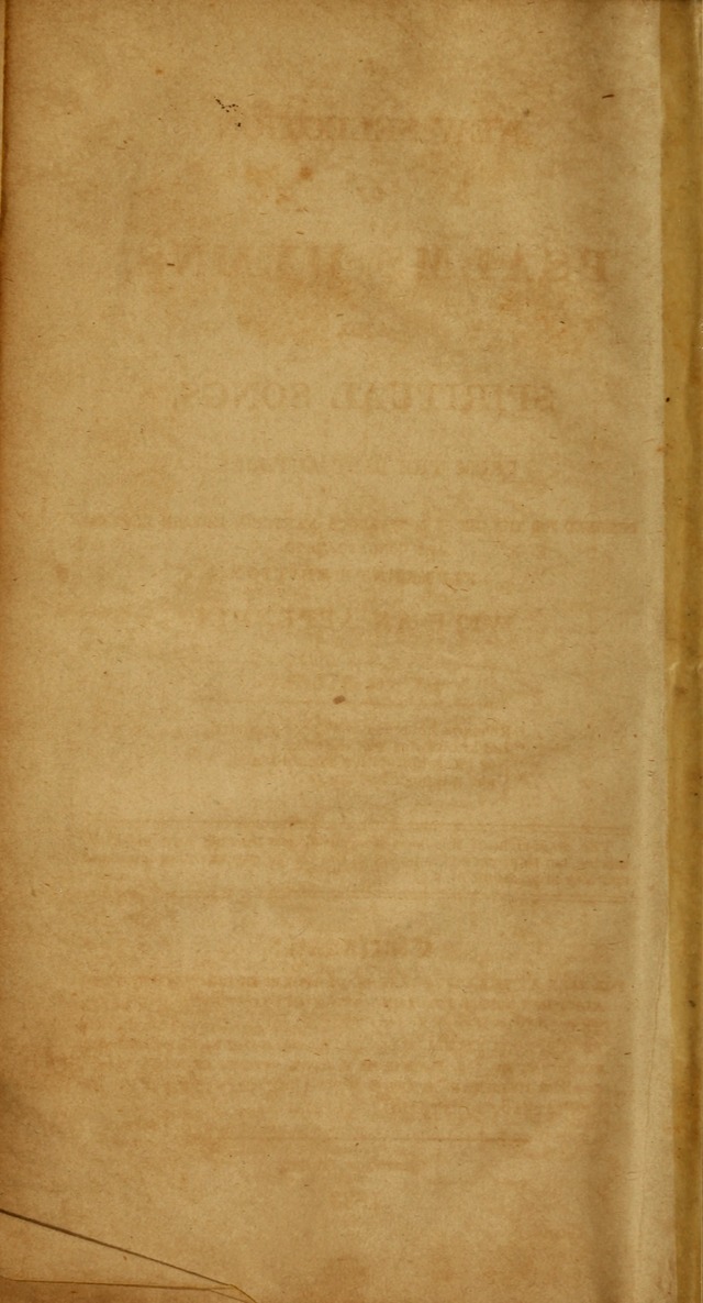 A New selection of Psalms, hymns, and spiritual songs, from the best authors: designed for the use of conference meetings, private circles, and congregations page 7