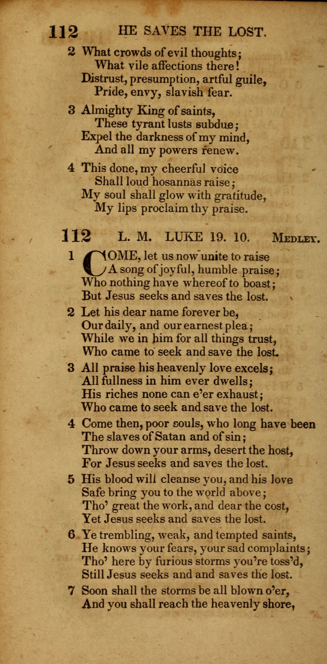 A New selection of Psalms, hymns, and spiritual songs, from the best authors: designed for the use of conference meetings, private circles, and congregations page 79