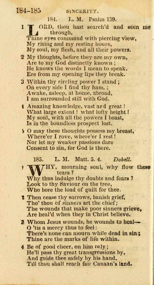 A New Selection of Psalms, Hymns and Spiritual Songs: from the best authors; designed for the use of conference meetings, private circles, and congregations (21st ed. with an appendix) page 102