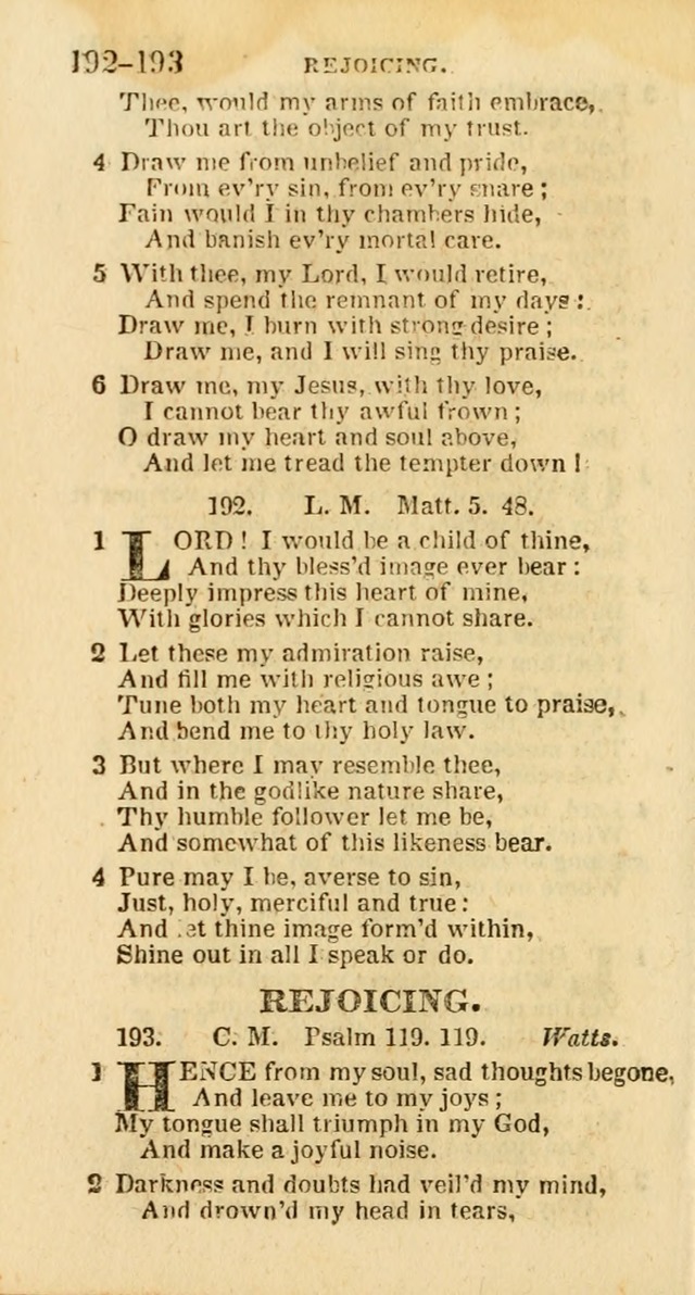 A New Selection of Psalms, Hymns and Spiritual Songs: from the best authors; designed for the use of conference meetings, private circles, and congregations (21st ed. with an appendix) page 106