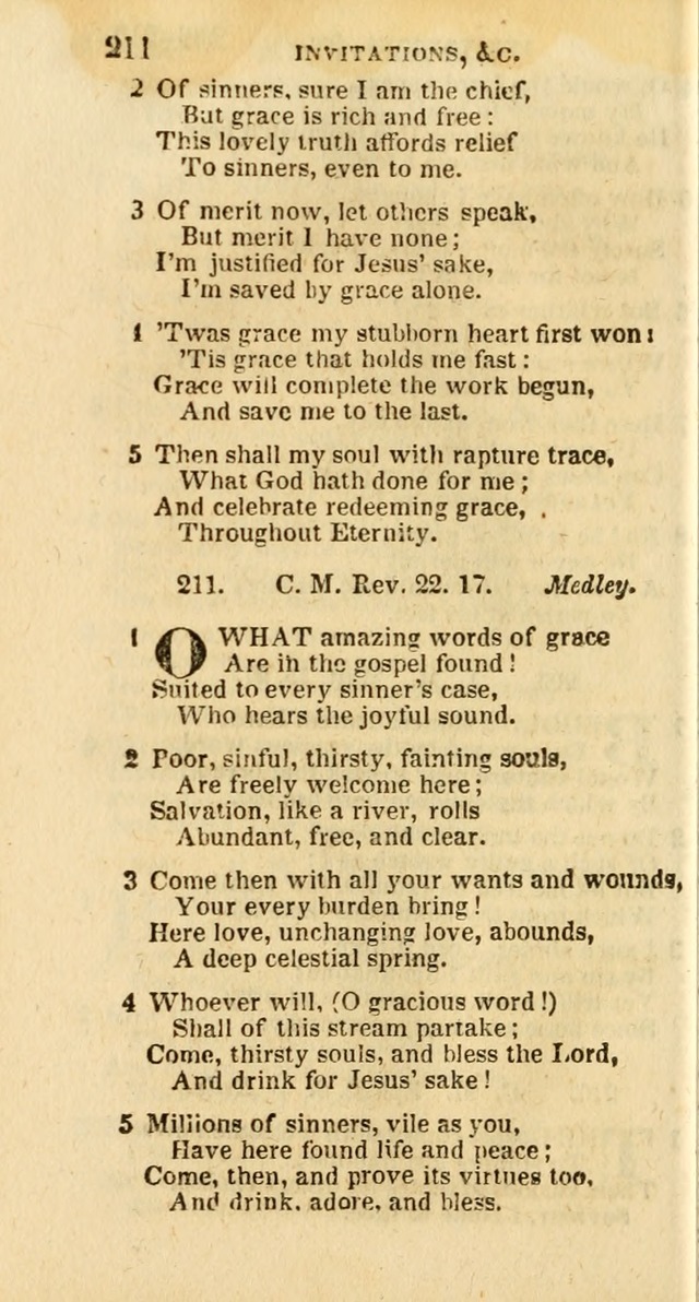 A New Selection of Psalms, Hymns and Spiritual Songs: from the best authors; designed for the use of conference meetings, private circles, and congregations (21st ed. with an appendix) page 116