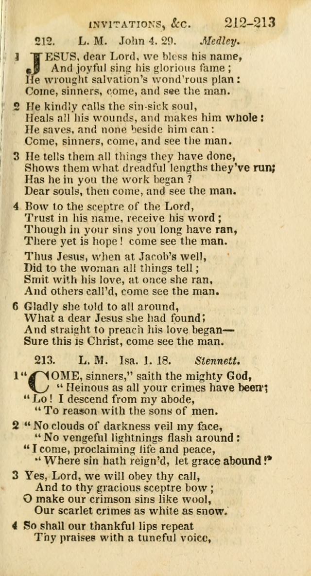 A New Selection of Psalms, Hymns and Spiritual Songs: from the best authors; designed for the use of conference meetings, private circles, and congregations (21st ed. with an appendix) page 117