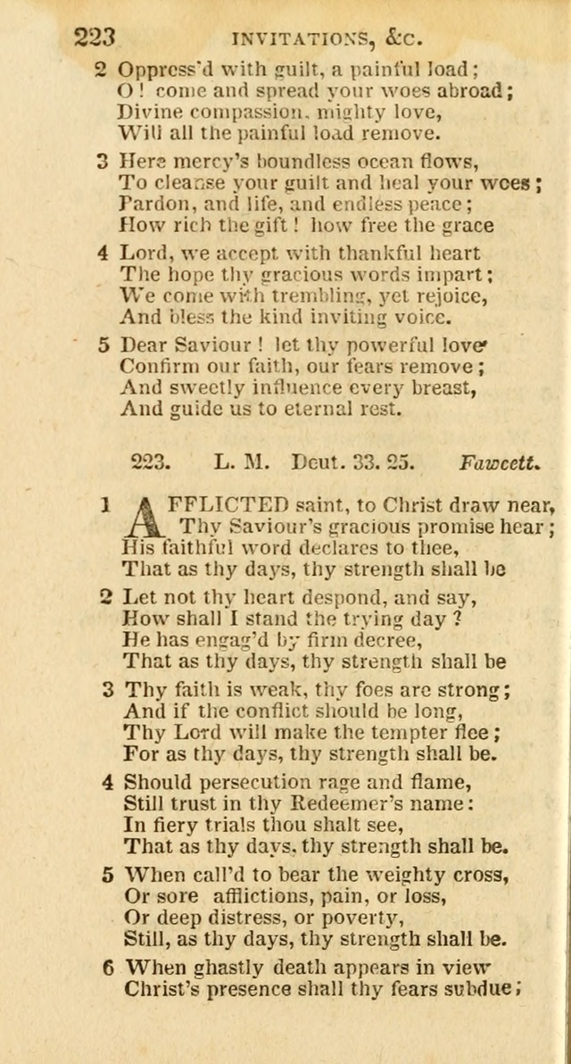 A New Selection of Psalms, Hymns and Spiritual Songs: from the best authors; designed for the use of conference meetings, private circles, and congregations (21st ed. with an appendix) page 122