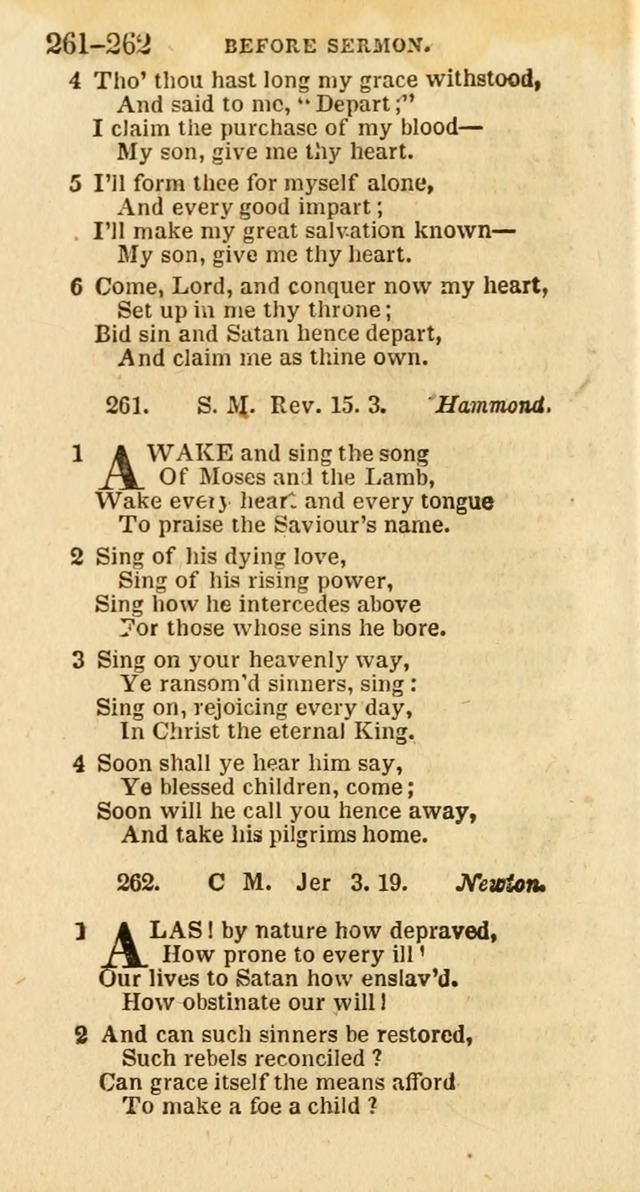 A New Selection of Psalms, Hymns and Spiritual Songs: from the best authors; designed for the use of conference meetings, private circles, and congregations (21st ed. with an appendix) page 142