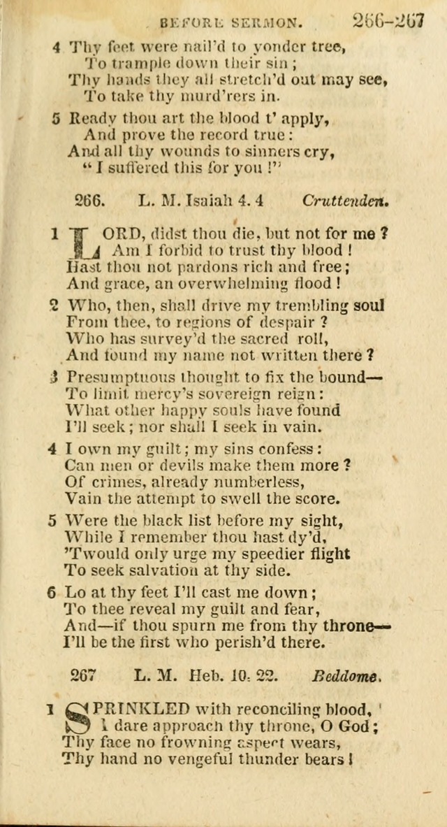 A New Selection of Psalms, Hymns and Spiritual Songs: from the best authors; designed for the use of conference meetings, private circles, and congregations (21st ed. with an appendix) page 145