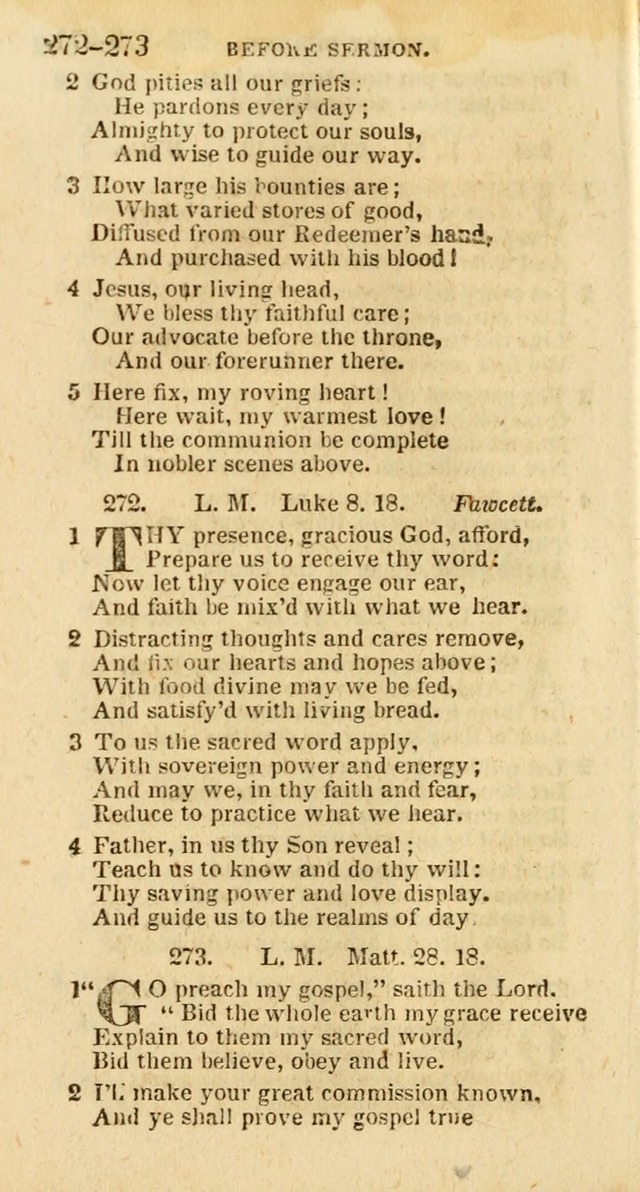 A New Selection of Psalms, Hymns and Spiritual Songs: from the best authors; designed for the use of conference meetings, private circles, and congregations (21st ed. with an appendix) page 148