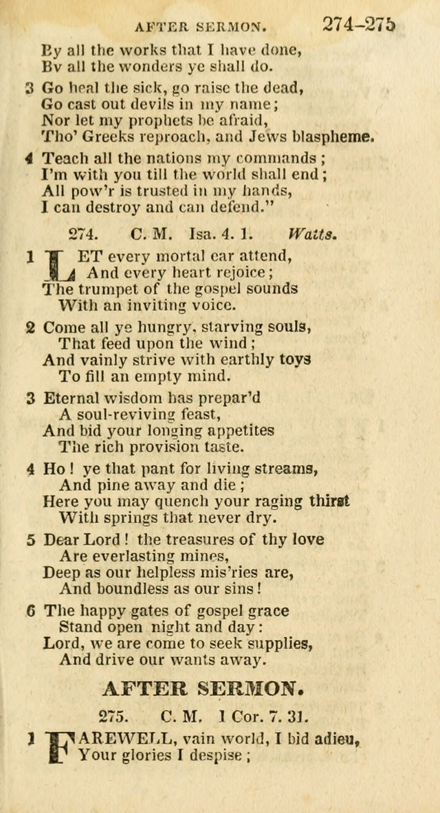 A New Selection of Psalms, Hymns and Spiritual Songs: from the best authors; designed for the use of conference meetings, private circles, and congregations (21st ed. with an appendix) page 149