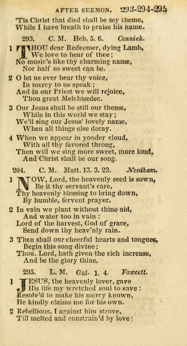 A New Selection of Psalms, Hymns and Spiritual Songs: from the best authors; designed for the use of conference meetings, private circles, and congregations (21st ed. with an appendix) page 159