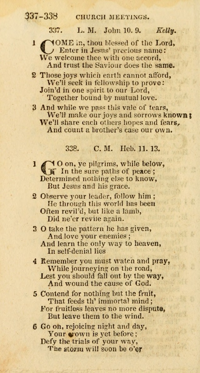 A New Selection of Psalms, Hymns and Spiritual Songs: from the best authors; designed for the use of conference meetings, private circles, and congregations (21st ed. with an appendix) page 182