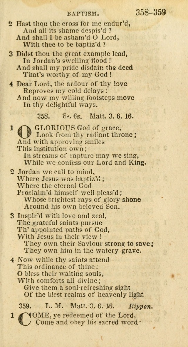 A New Selection of Psalms, Hymns and Spiritual Songs: from the best authors; designed for the use of conference meetings, private circles, and congregations (21st ed. with an appendix) page 191