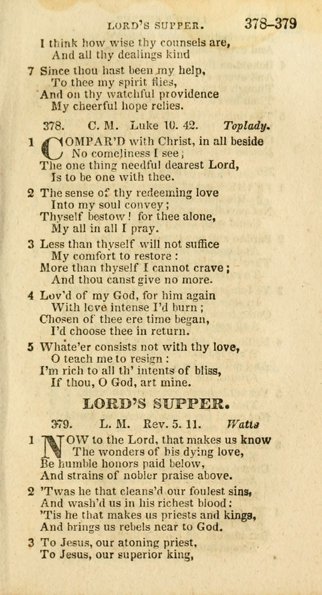 A New Selection of Psalms, Hymns and Spiritual Songs: from the best authors; designed for the use of conference meetings, private circles, and congregations (21st ed. with an appendix) page 201