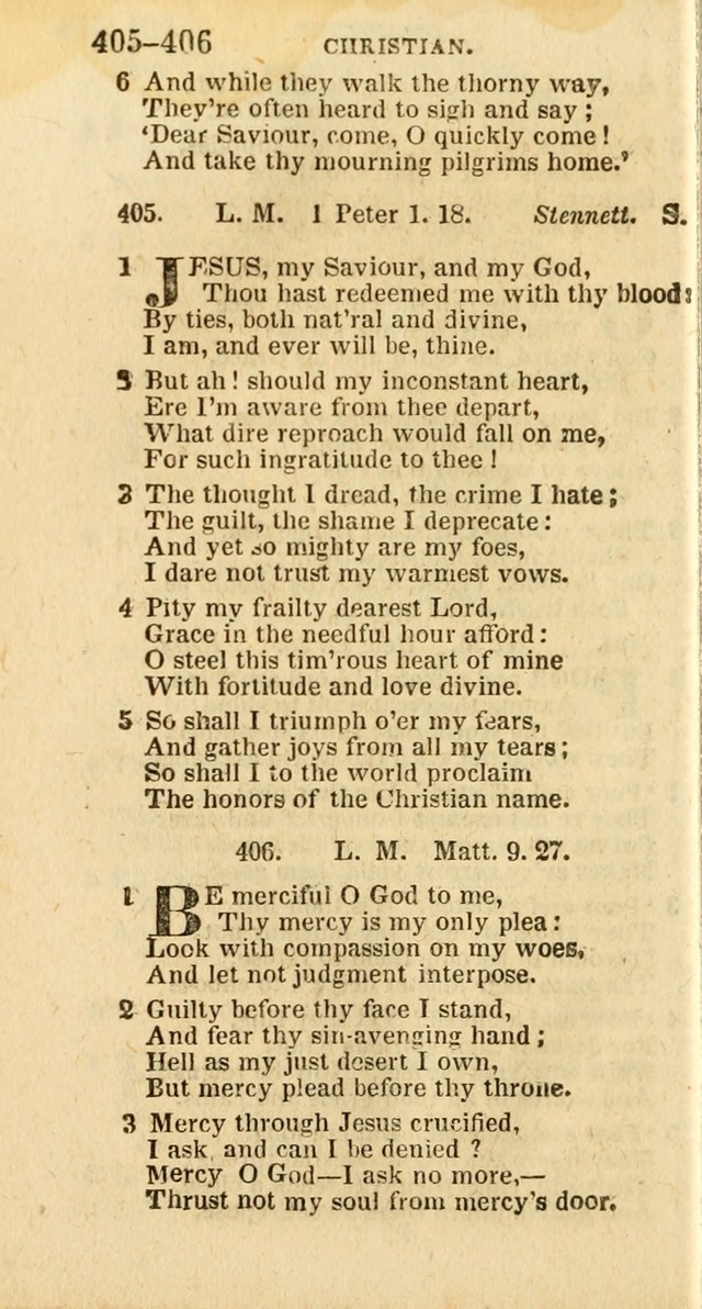 A New Selection of Psalms, Hymns and Spiritual Songs: from the best authors; designed for the use of conference meetings, private circles, and congregations (21st ed. with an appendix) page 216