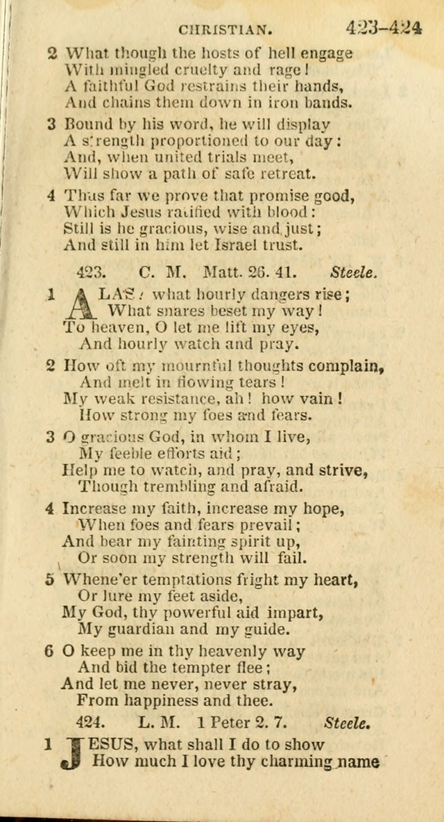 A New Selection of Psalms, Hymns and Spiritual Songs: from the best authors; designed for the use of conference meetings, private circles, and congregations (21st ed. with an appendix) page 225