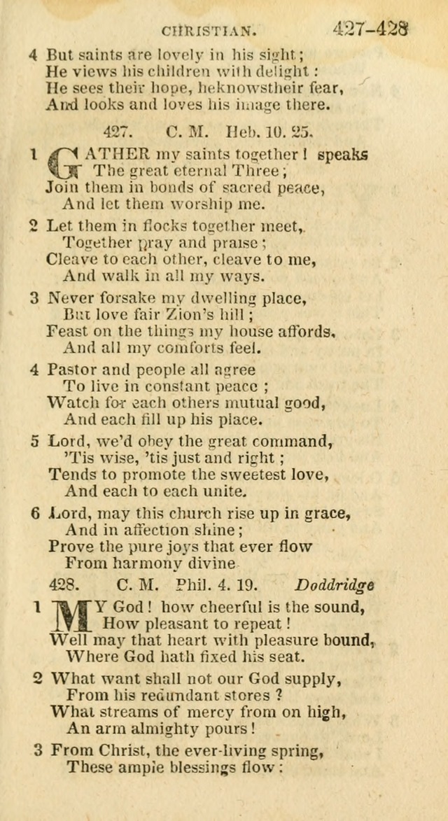 A New Selection of Psalms, Hymns and Spiritual Songs: from the best authors; designed for the use of conference meetings, private circles, and congregations (21st ed. with an appendix) page 227