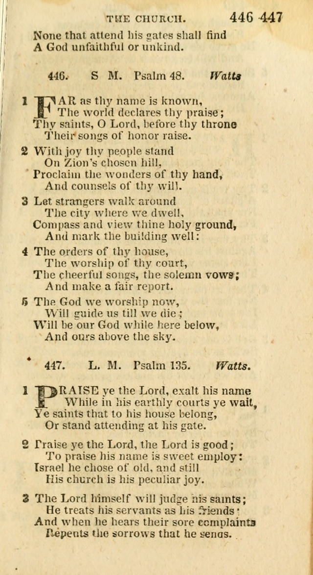 A New Selection of Psalms, Hymns and Spiritual Songs: from the best authors; designed for the use of conference meetings, private circles, and congregations (21st ed. with an appendix) page 237