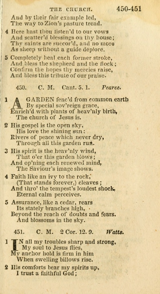 A New Selection of Psalms, Hymns and Spiritual Songs: from the best authors; designed for the use of conference meetings, private circles, and congregations (21st ed. with an appendix) page 239