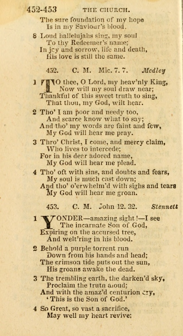 A New Selection of Psalms, Hymns and Spiritual Songs: from the best authors; designed for the use of conference meetings, private circles, and congregations (21st ed. with an appendix) page 240