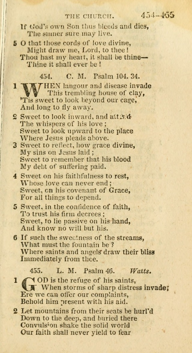 A New Selection of Psalms, Hymns and Spiritual Songs: from the best authors; designed for the use of conference meetings, private circles, and congregations (21st ed. with an appendix) page 241