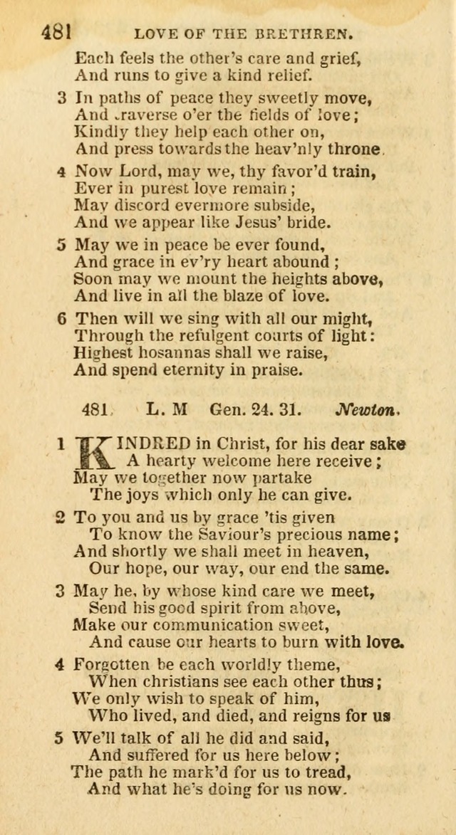 A New Selection of Psalms, Hymns and Spiritual Songs: from the best authors; designed for the use of conference meetings, private circles, and congregations (21st ed. with an appendix) page 256